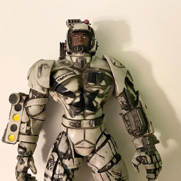 Vintage 1996 McFarlane Total Chaos Al Simmons Ultra  Loose Action Figure Toy - Picture 10 of 13